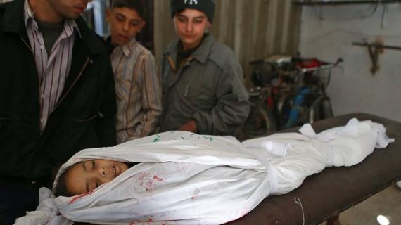 19 شهيد جراء غارات وقصف متواصل على الغوطة الشرقية في ريف دمشق