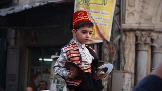 أجواء الاحتفال بذكرى المولد النبوي الشريف في مدينة نابلس