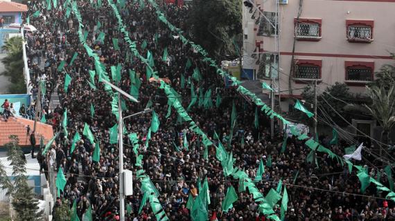 فعاليات انطلاقة حركة حماس 32 في قطاع غزة