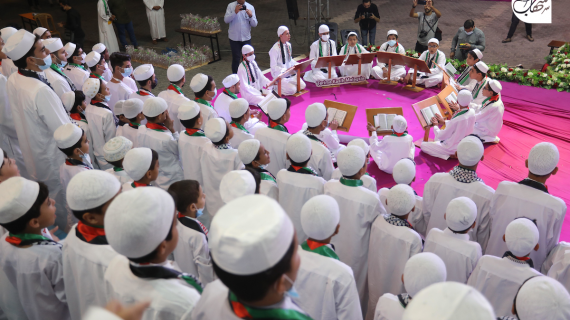 حفل تكريم حفظة القرءان الكريم في مدينة خان يونس جنوب قطاع غزة