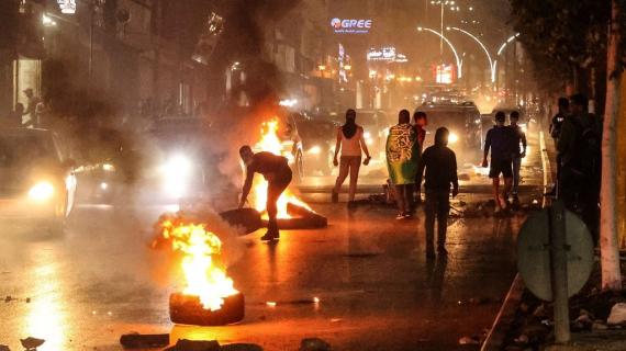 مواجهات مع قوات الاحتلال على المدخل الشمالي للخليل، ضمن حراك داعم للأسرى المضربين في سجون الاحتلال.
