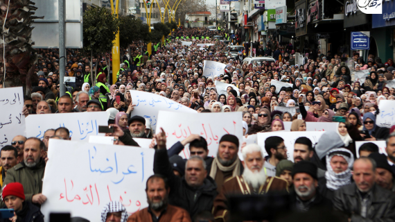 مسيرة حاشدة في مدينة الخليل رفضاً لاتفاقية "سيداو" التي تسعى السلطة لتطبيقها