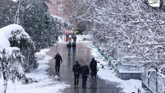 عاصفة ثلجية في إسطنبول