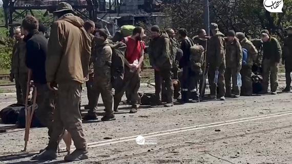 استسلام 771 عنصرا من كتيبة "آزوف" الأوكرانية ممن يتواجدون في مصنع "آزوفستال" بمدينة ماريوبول