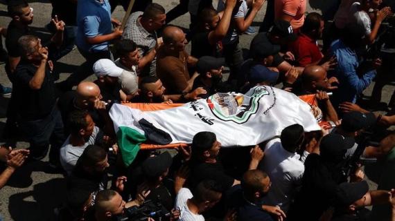 جماهير غفيرة تُشيع جثامين الشهداء براء لحلوح، يوسف صلاح، ليث سرور الذين ارتقوا برصاص قوات الاحتلال في جنين