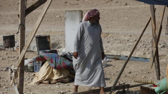 الاحتلال يهدم بركسات سكنية جنوب قرية العوجا في الأغوار الوسطى