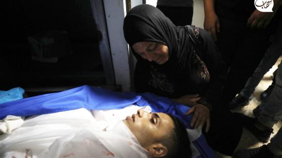 وداع حزين للشهيد وسيم أبو خليفة 20 عاما الذي ارتقى برصاص الاحتلال في نابلس