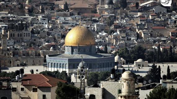 مسجد قبة الصخرة في المسجد الأقصى بالقدس المحتلة