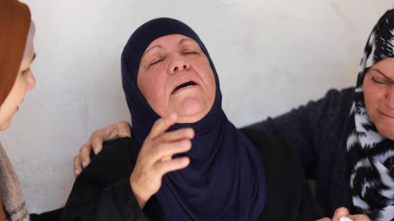 حزن شديد في منزل الشهيد طارق معالي الذي استشهد برصاص مستوطن غرب رام الله