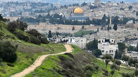 إطلالة جميلة على المسجد الأقصى المبارك