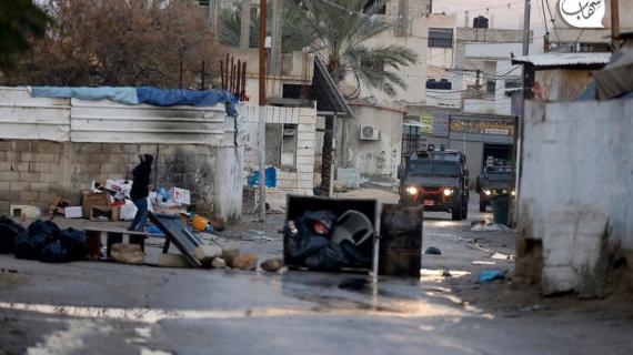 اقتحام قوات الاحتلال مخيم عقبة جبر جنوب أريحا