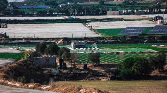 مشاهد جميلة من المنطقة الحدودية لبيت لاهيا شمال قطاع غزة