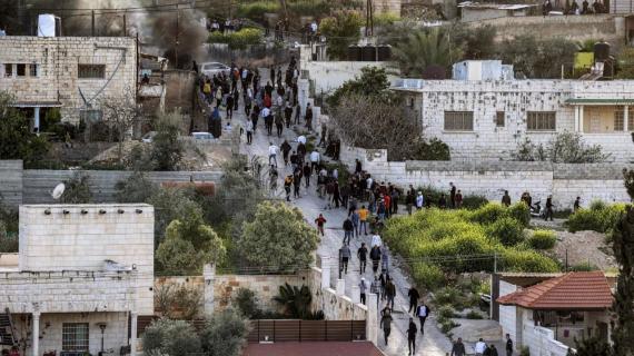 مشاهد من مجزرة الاحتلال في جنين والتي ارتقى فيها ستة فلسطينيين