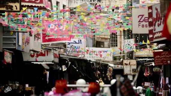 أجواء اليوم السابع من رمضان في مدينة نابلس