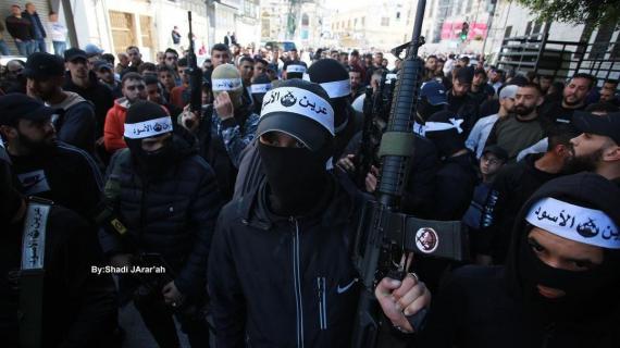 تشييع جثماني الشهيدين الحلاق وأبو بكر في نابلس