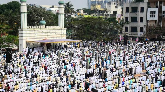 صلاة عيد الفطر 1444 في الهند