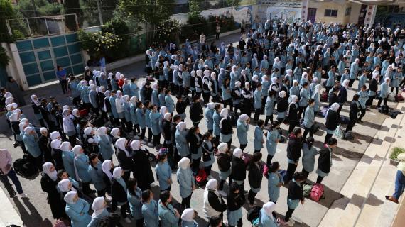 انتظام العملية التعليمية في مدارس مدينة بيت لحم