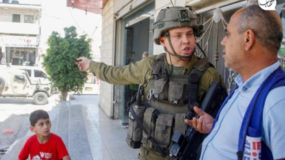 قوات الاحتلال تواصل التنغيص على المواطنين في بلدة حوارة جنوب نابلس