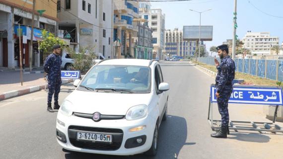 انتشار أجهزة الداخلية وفق خطة الطوارئ بمحافظات غزة لتقديم الخدمة للمواطنين والحفاظ على استقرار الجبهة الداخلية في ظل العدوان الإسرائيلي