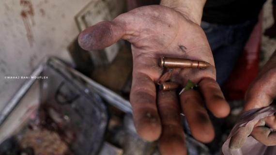 مكان استشهاد منفذي عملية الأغوار في نابلس
