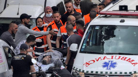 جانب من العدوان الإسرائيلي على مخيم جنين