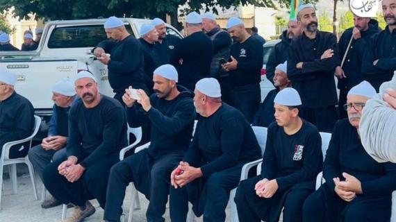 لليوم الثاني.. أهالي الجولان السوري المحتل يجتمعون للتصدي لمشروع مراوح الطاقة الاحتلالي الذي سينفذ على مساحات واسعة من أراضيهم الزراعية