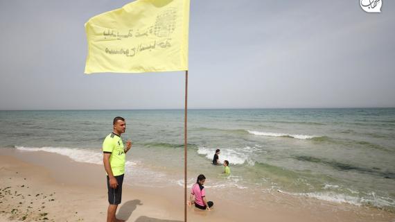 الإنقاذ البحري.. مهنة إنسانية خلال فصل الصيف بقطاع غزة