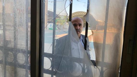 مستوطنون يحرقون غرفة دراسية في مدرسة عوريف الثانوية بنابلس