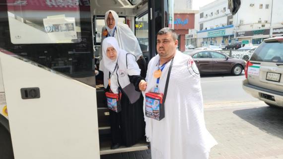 اكتمال وصول الفوج الثالث من حجاج قطاع غزة إلى مكة المكرمة