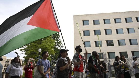 وقفة في واشنطن تضامنًا مع الأسير وليد دقة والقضية الفلسطينية