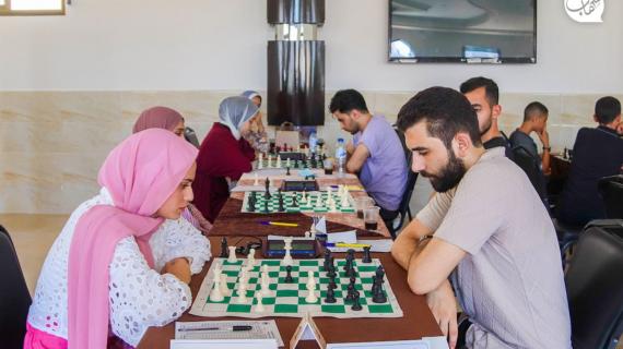 انطلاق بطولة الشطرنج الأندية لعام 2023 بمدينة غزة