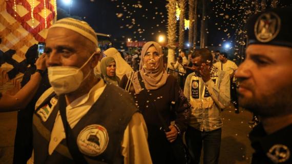 وصول حجاج بيت الله الحرام إلى قطاع غزة