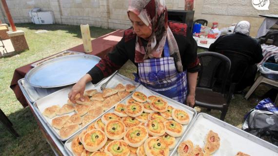 معرض للأعمال والمنتجات الريادية في مدينة غزة