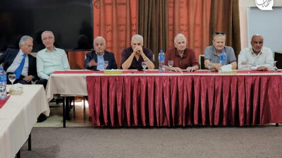 صور| بدء اجتماع رئيس لجنة الانتخابات المركزية حنا ناصر مع ممثلي الفصائل الفلسطينية في قطاع غزة لمناقشة ملف الانتخابات