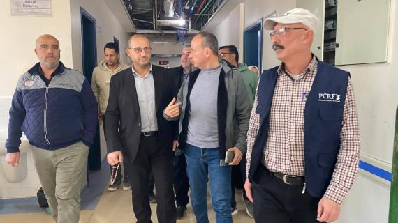 توقيع عقد المرحلة الثالثة من مشروع ترميم وتأهيل مستشفى الرنتيسي التخصصي للأطفال في مدينة غزة