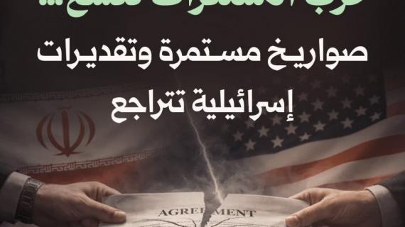 ألبوم شهاب| حرب الاستنزاف تتسع… صواريخ مستمرة وتقديرات إسرائيلية تتراجع