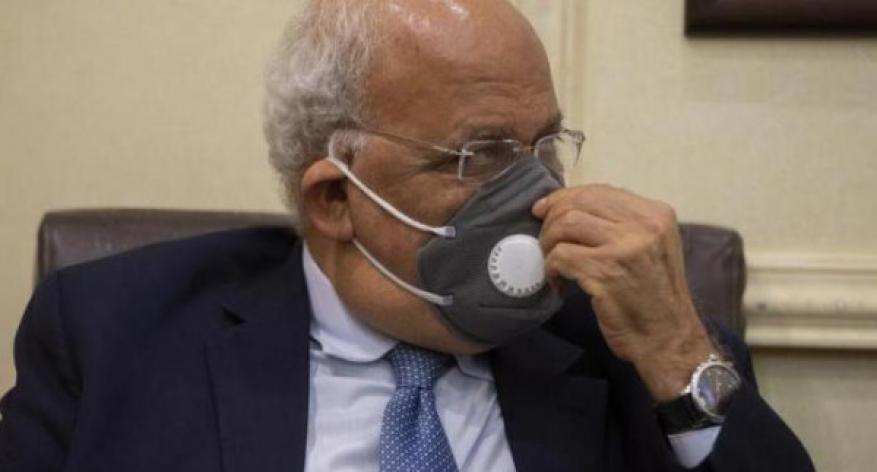 عائلة عريقات تكشف حالته الصحية بعد إصابته بكورونا وإشراف طاقم أمريكي على علاجه