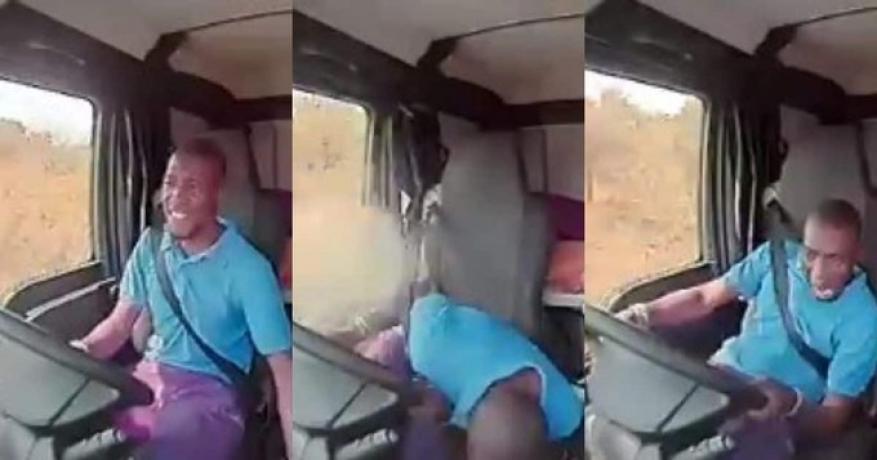 سائق شاحنة ينجو بأعجوبة بعد إطلاق نار عليه من قبل قطاع طرق