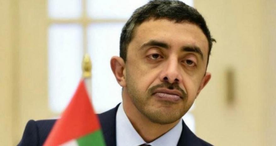 عبد الله بن زايد: "أرهقتنا المواجهات" ونسعى للسلام والتعايش الكامل مع "إسرائيل"