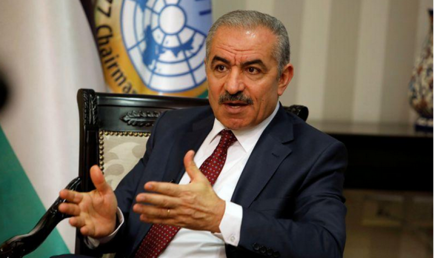 رويترز واصفة اشتية: "رئيس الوزراء الإسرائيلي" !