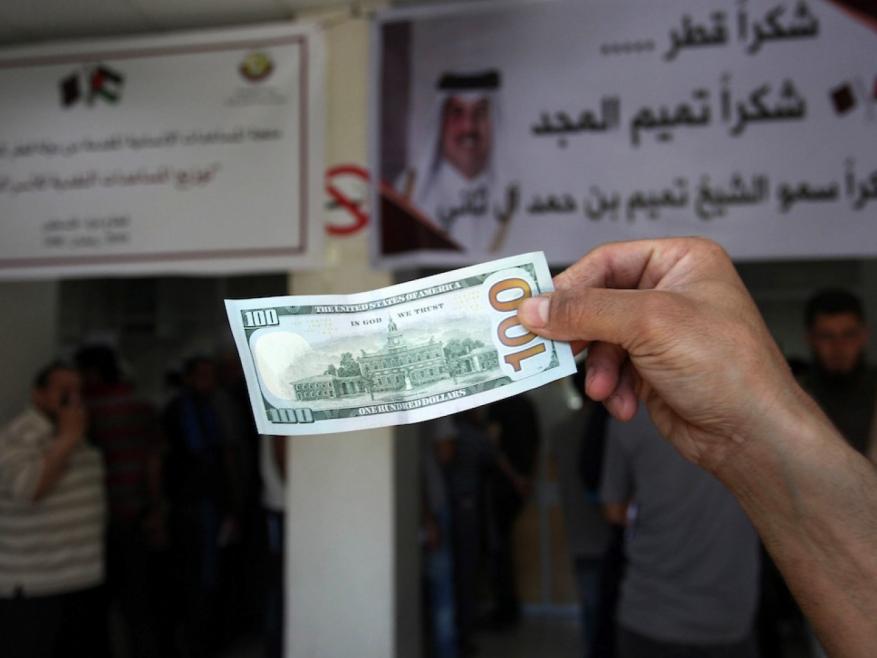 رابط فحص أسماء المستفيدين من الـ100$ القطرية لـ120 ألف أسرة بغزة