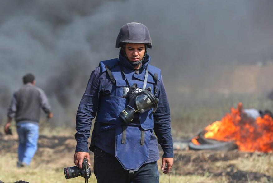 لجنة دعم الصحفيين: الاحتلال يواصل استهداف عين الصحفيين ليوقع بهم إصابات قاتلة