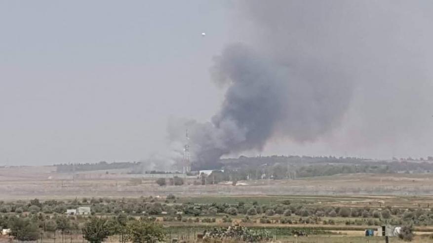 حرائق في غلاف غزة بفعل بالونات حارقة