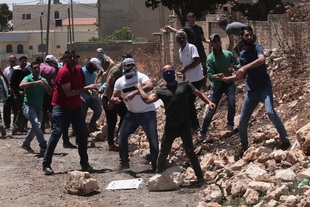 صورة من المواجهات - كفر قدوم 